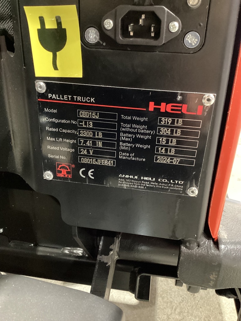 L-2928 - 2024 HELI 3300LBS