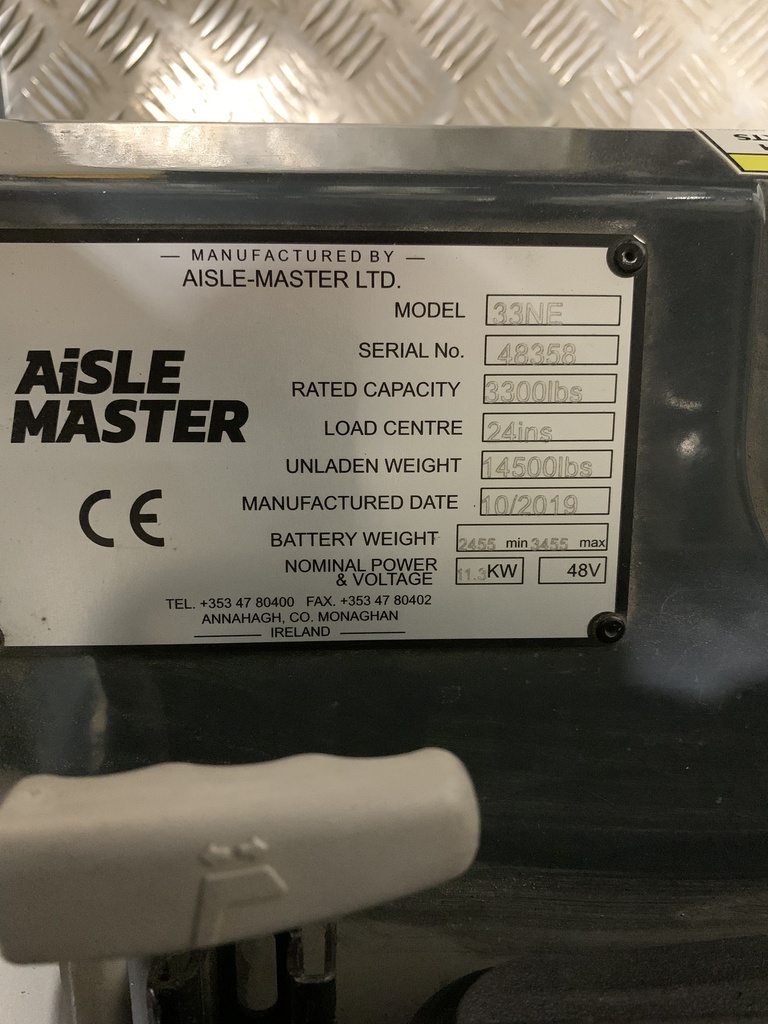 53661 - 2019 AISLE-MASTER 3300LBS