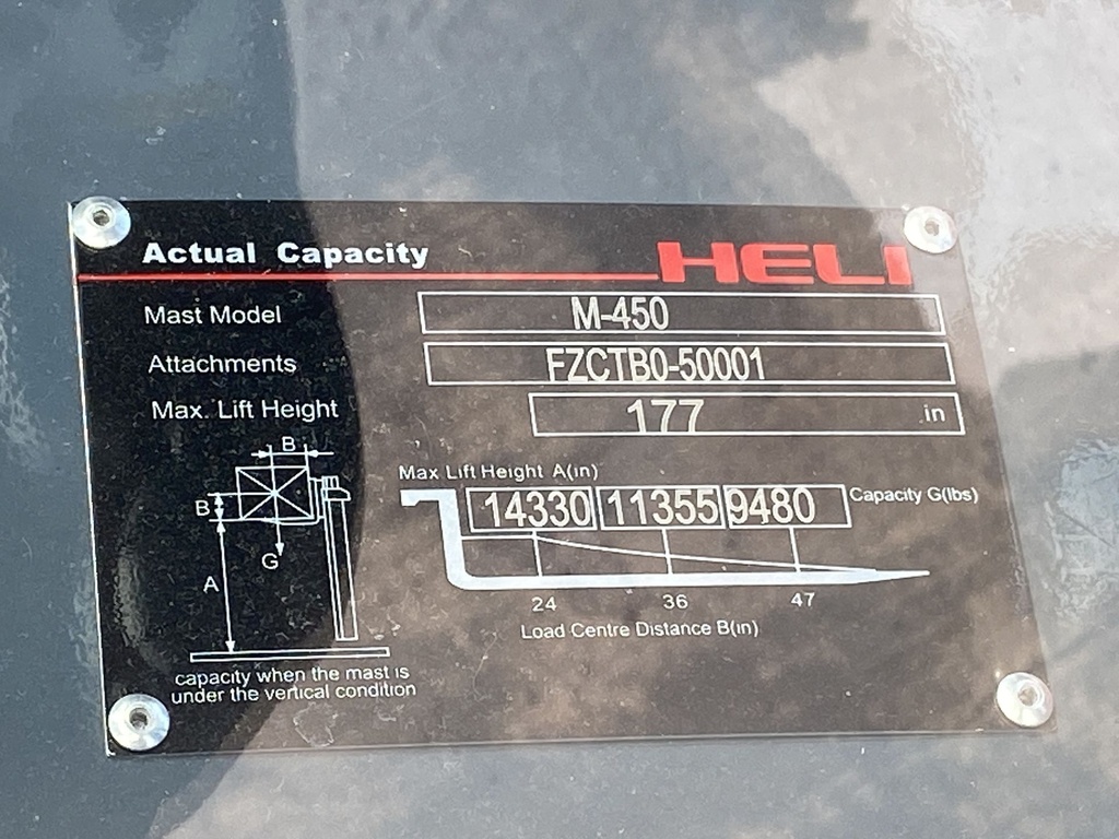 HELI CPCD70-DE1G 010703C9624