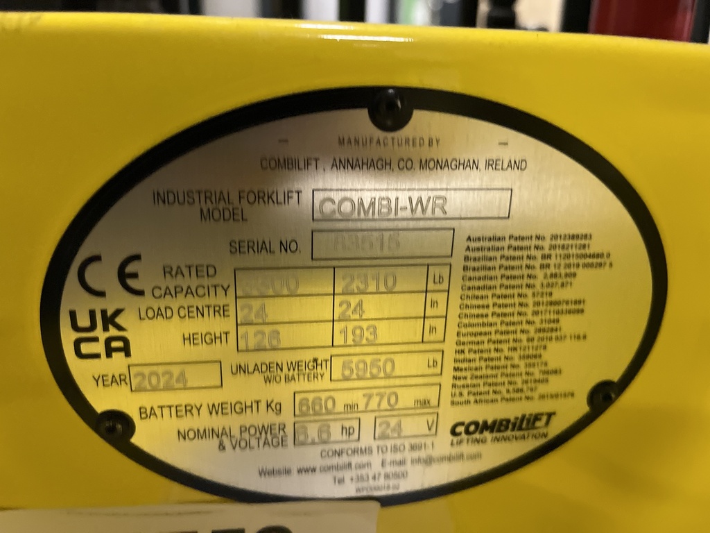 COMBILIFT WR 83515