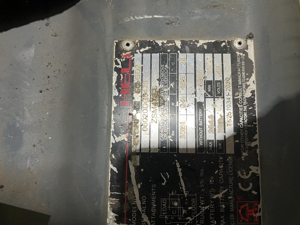 HELI CPD20SQ-GD2 06020DC6478