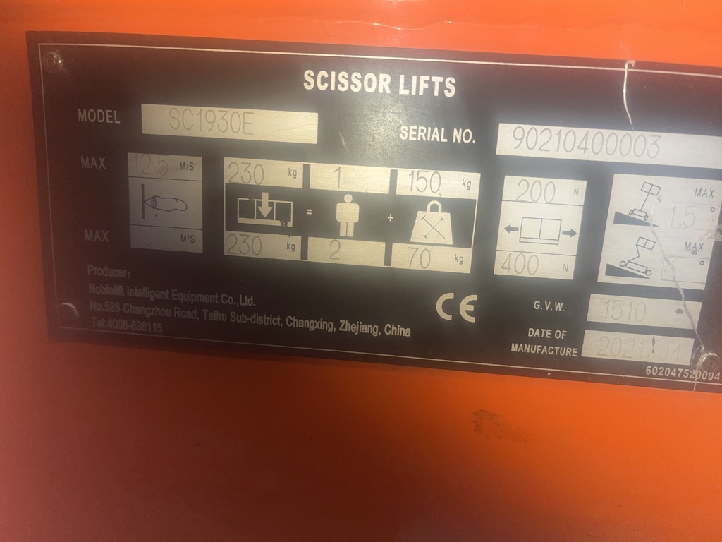 NOBLELIFT SC1930E 90210400003